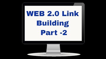 Web 2.0 Link Building Bangla Tutorial 2017 |SEO Lesson- 27|| Part-2