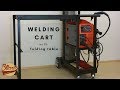 Ultimate Welding Cart with Folding Table Extension