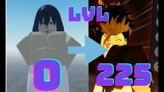 LVL 0 TO 225!! PROJECT SLAYERS!!