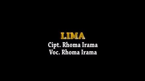 Rhoma Irama - Lima (Stereo | Official Music Video)