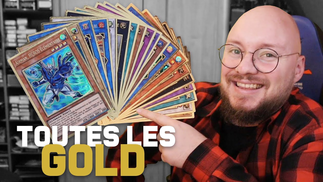 Je vous montre toutes les cartes d'Or Maximum ! - Yu-Gi-Oh! - YouTube