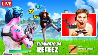 Lo STREAMSNIPERO e lui DISINSTALLA Fortnite!