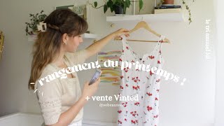 Je tri mon dressing   vente Vinted !