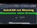 Autocad dimensions problem  dk autodesk  dk uday 