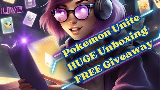 Live Pokemon Unite Battles! Ripping Packs & FREE Giveaway!