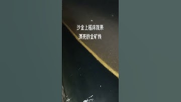 My client used my equipment to screen gold mines. #gold #goldmines #minerals