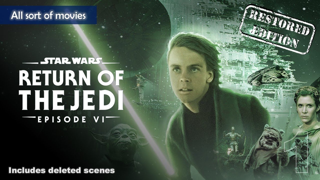 Return of the Jedi (1983) Restored Edition – Deleted Scenes Re-Inserted (Part 1)