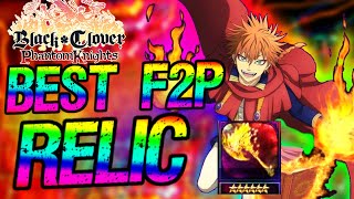 BEST F2P RELIC?!?! OP 6* AXE!! l BLACK CLOVER PHANTOM KNIGHTS BLACK CLOVER INFINITE KNIGHTS