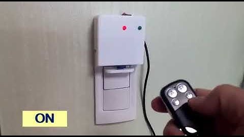 Remote Control Light Switch with SG90 and Arduino Ver 1.0 (Open Source)