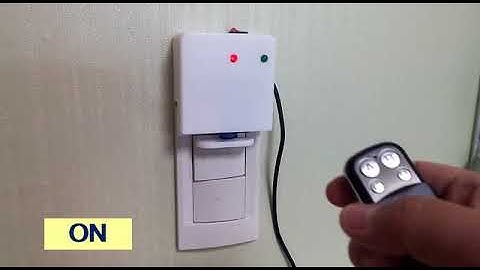 Remote Control Light Switch with SG90 and Arduino Ver 1.0 (Open Source)