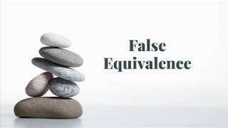 False Equivalence