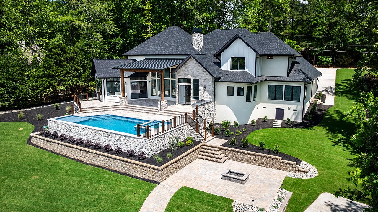 $4,750,000 | Colorado-Inspired Custom Home on Lake Norman (Charlotte NC Real Estate)