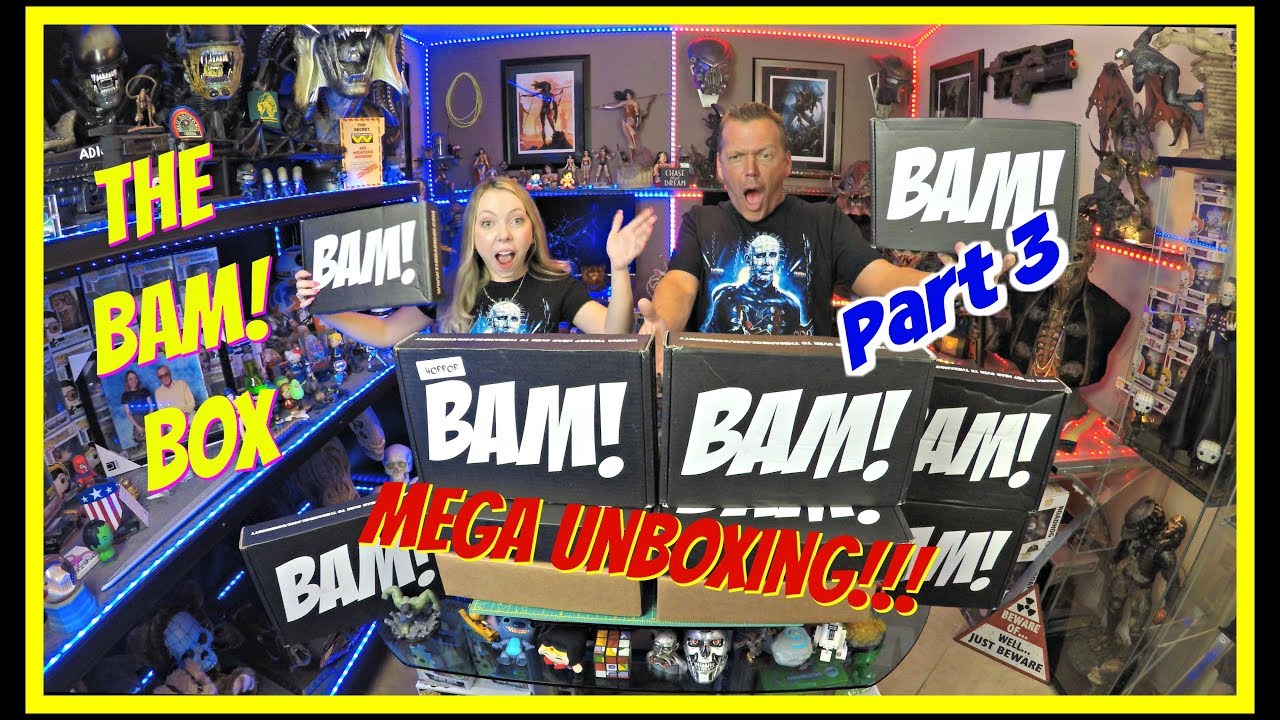 The BAM! Box MEGA Unboxing!! | Part 3 | PoP Culture Box | 7.18 | Guru Reviews
