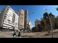 Praça da República, São Paulo in 4K on a Virtual Run