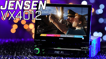 Jensen VX4012 Single DIN Radio with Flip Out Monitor!!! 2016 Review