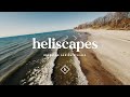 Low Altitude Helicopter Beach Flight | Lake Erie