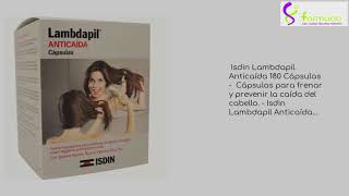 Isdin Lambdapil Anticaída CAPSULAS 180caps