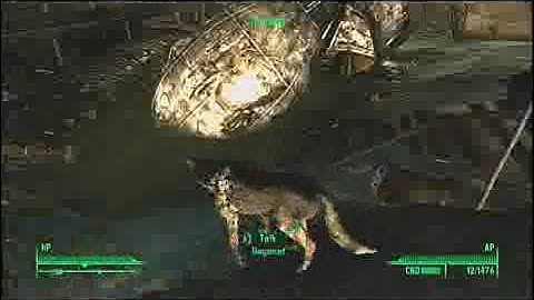Fallout 3 - When Dogmeat attacks Megaton