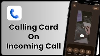 Fix Calling Card Not Showing on Incoming Calls | Phone Dialer Problem Solved screenshot 5