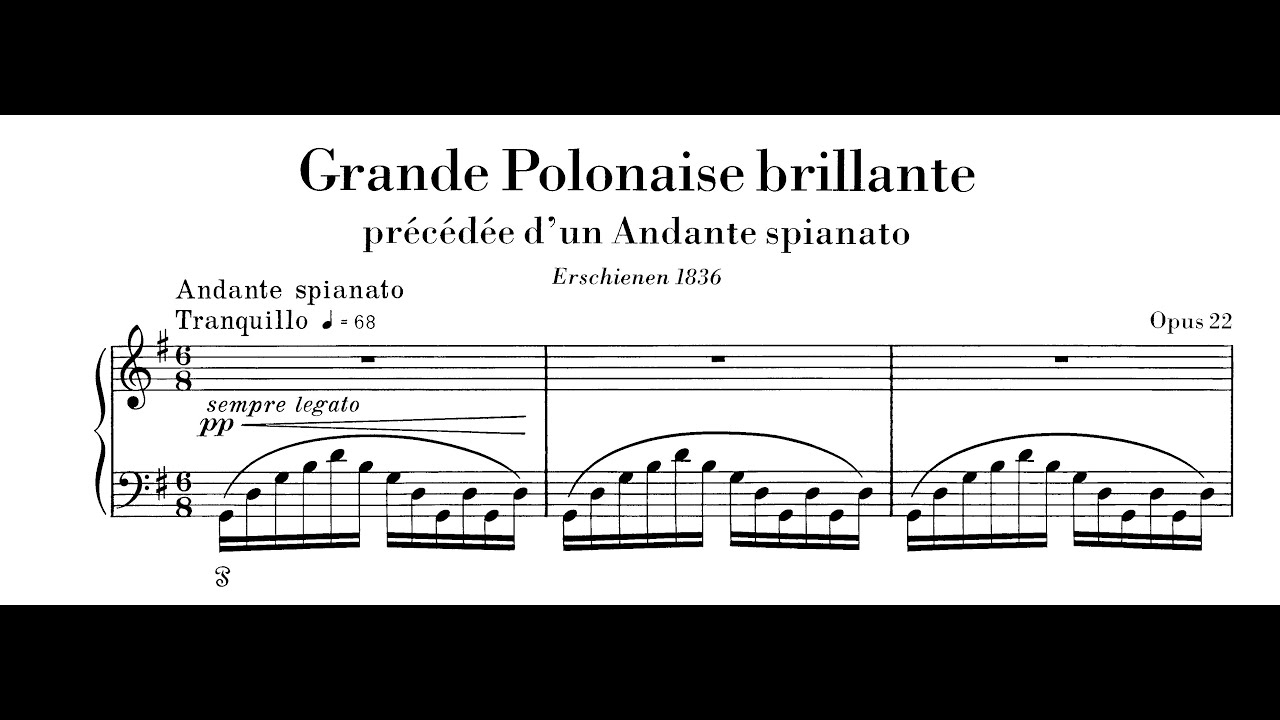 Chopin: Andante Spianato and Grande Polonaise Brillante, Op.22