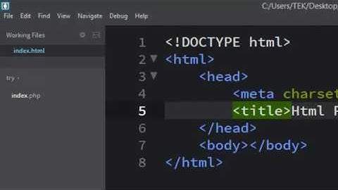 تعلم لغة html - تصميم ويب الدرس الثاني #2