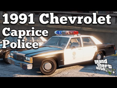 GTA V PC Mods - 1987 Ford Crown Victoria Police [DOWNLOAD]