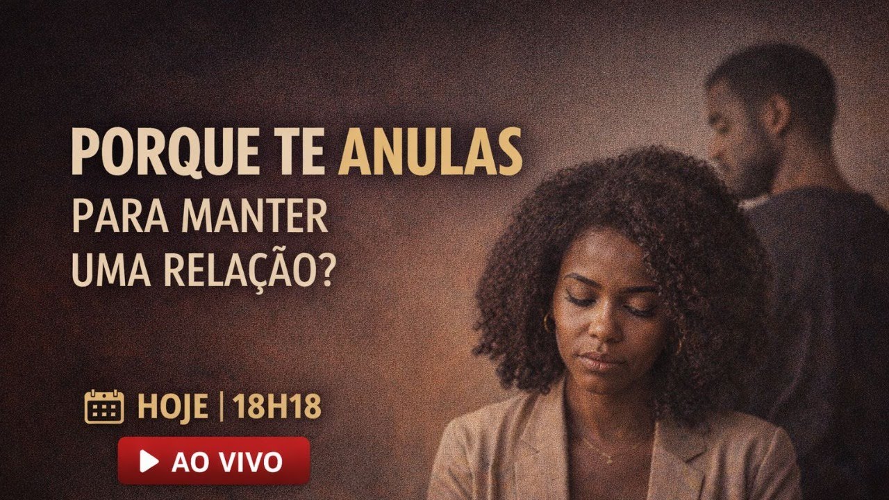 Porque te anulas para manter a relação.