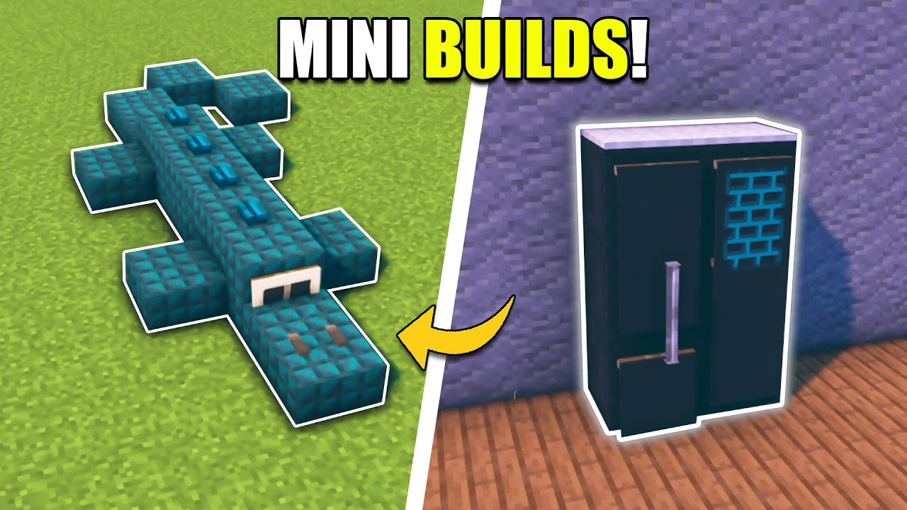 Minecraft MINI Build Hacks & Tricks! - YouTube