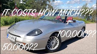 The Total Cost of Owning a Barchetta for 4 Years Fiat Barchetta Riviera For Sale