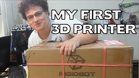 RigidBot 3d Printer Kit Unboxing
