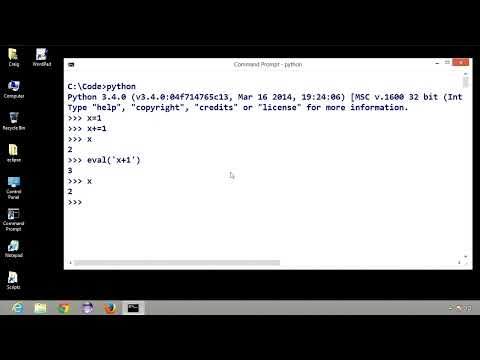 Python The Eval Function
