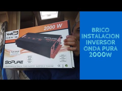 Instalación inversor onda