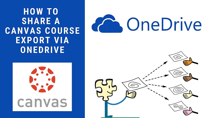 How to Share a Canvas Course Export Via OneDrive