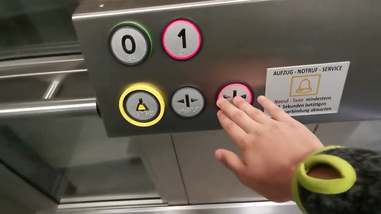 Ansagen Update! Nagelneuer ThyssenKrupp Aufzug im Castrop-Rauxeler Hbf.