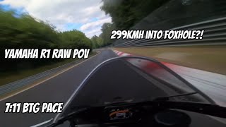 MY FASTEST BTG PACE EVER YAMAHA R1 NORDSCHLEIFE 2026 GETTING CLOSER TO THE WORLD RECORD