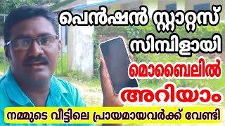Check Social Security Pension Status on Your Mobile in 2 Minutes | Panchayat Pension LSGD screenshot 4