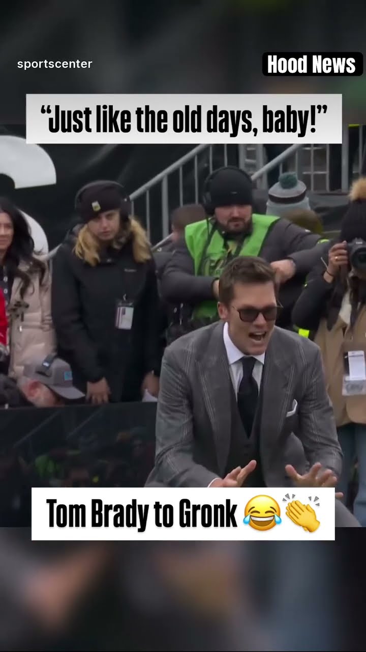 Tom Brady to Gronk #hoodnews #tombrady #robgronkowski #sports #football #NFL #lol #viralvideo #how