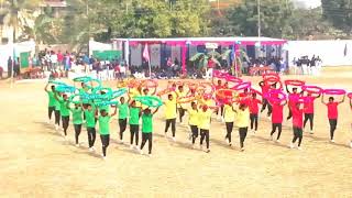 Ring dance performe by school boys