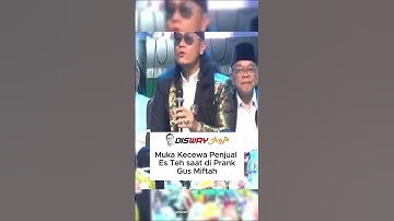 Gus Miftah dikecam Gegara Ngomong Kasar ke Penjual Es Teh saat Pengajian