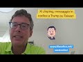 DIEGO FUSARO: Xi Jinping, messaggio in codice a Trump su Taiwan