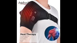 AGDOAD Heating Shoulder Brace Support for Dislocated Shoulders Rehabilitation Shoulder Injury Pain screenshot 3