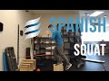 Enhance Leg Strength and Stability with the Single Leg Spanish Squat!