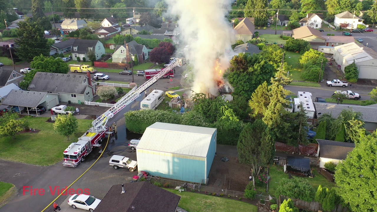 Fatal House Fire on NE Yamhill St. in Sheridan, Oregon 06/04/20