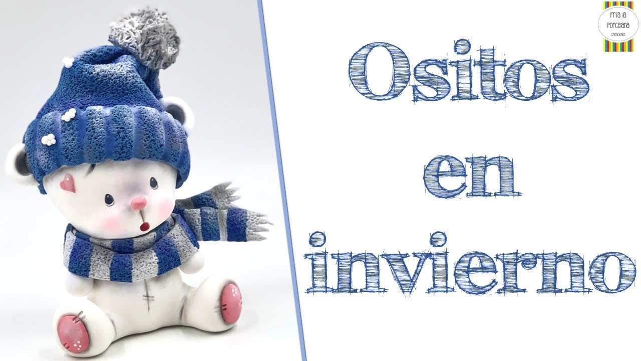 Paso a paso Osito en porcelana fría - Urso em biscuit