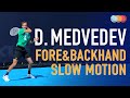 Daniil Medvedev | Forehand & Backhand in Slow motion (2021)