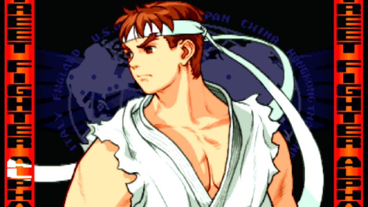 Street Fighter Alpha Anthology - Ryu Arcade Mode (Alpha 3) - PS2 ...