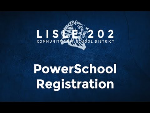 PowerSchool Registration