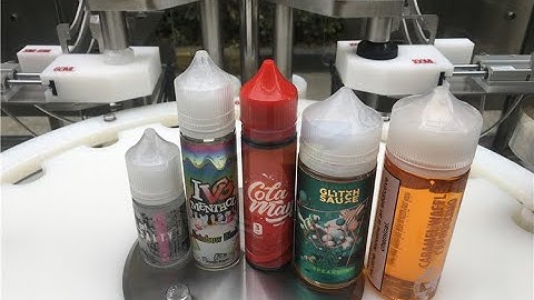 CX-YGF Automatic e liquid filling machine,chubby gorilla bottle filling capping machine