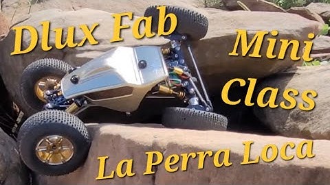 Dlux Fab - La Perra Loca (Mini Class RC Crawler) @DLUX_FAB_RC @adamwillby #rccrawler