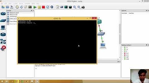 CARA INSTAL MIKROTIK DAN ROUTING STATIC MENGGUNAKAN QEMU PADA GNS3